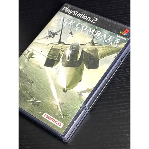 Ace Combat 5: The Unsung War PS2 Video Game Complete W/ Manual - Picture 2 of 4